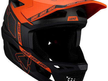 KASK LEATT GRAVITY 6.0 CARBON POMARAŃCZ M